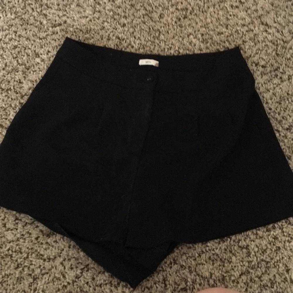 High waisted dress shorts