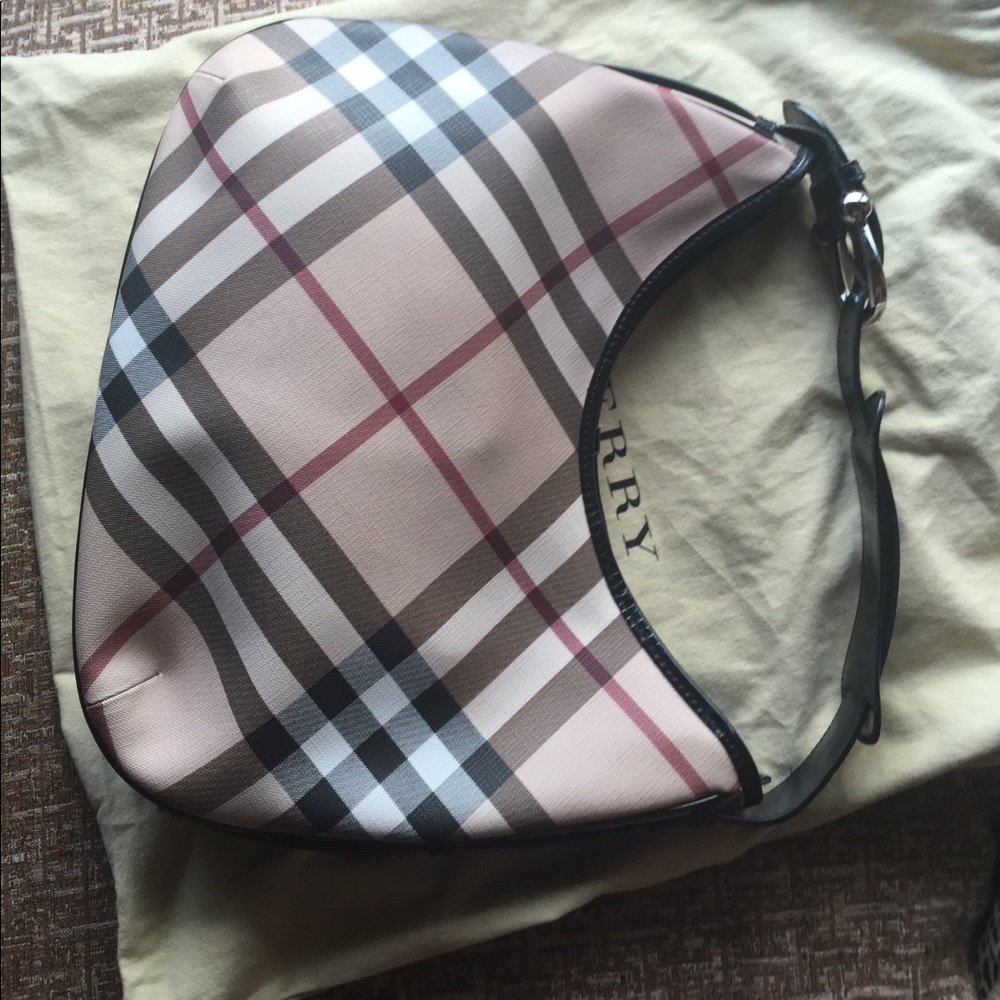 Authentic Burberry bag ..nova check hobo - Picture 5 of 7