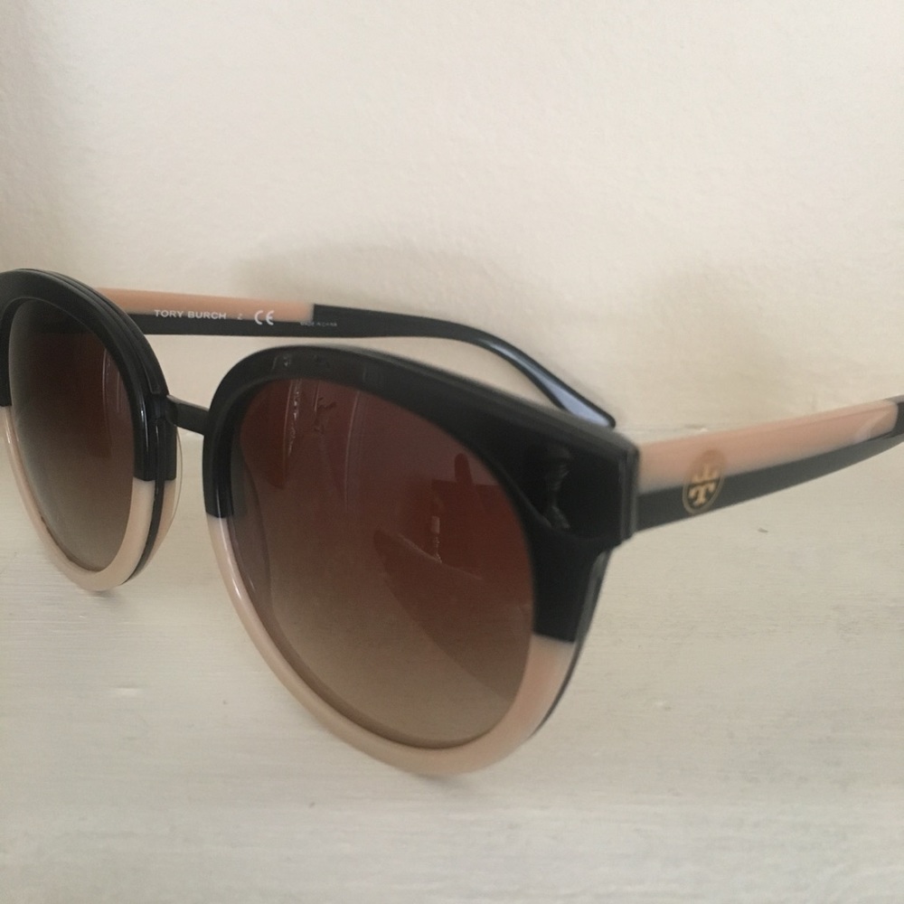 Tory Burch Panama two-tone sunglasses
