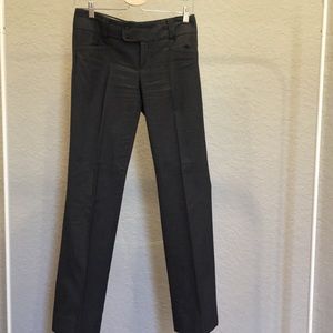 pants charcoal gray -size 2 (the Sloan fit)