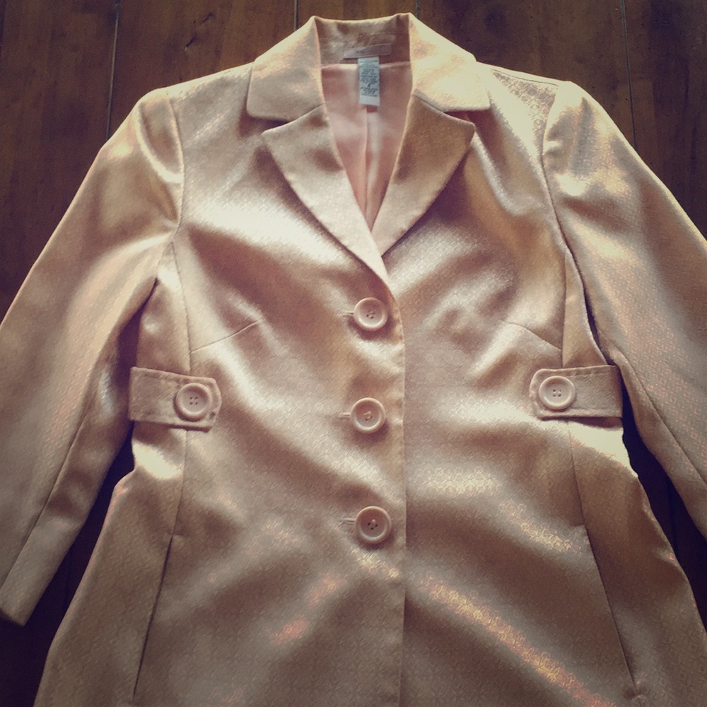 Light pink pea coat!