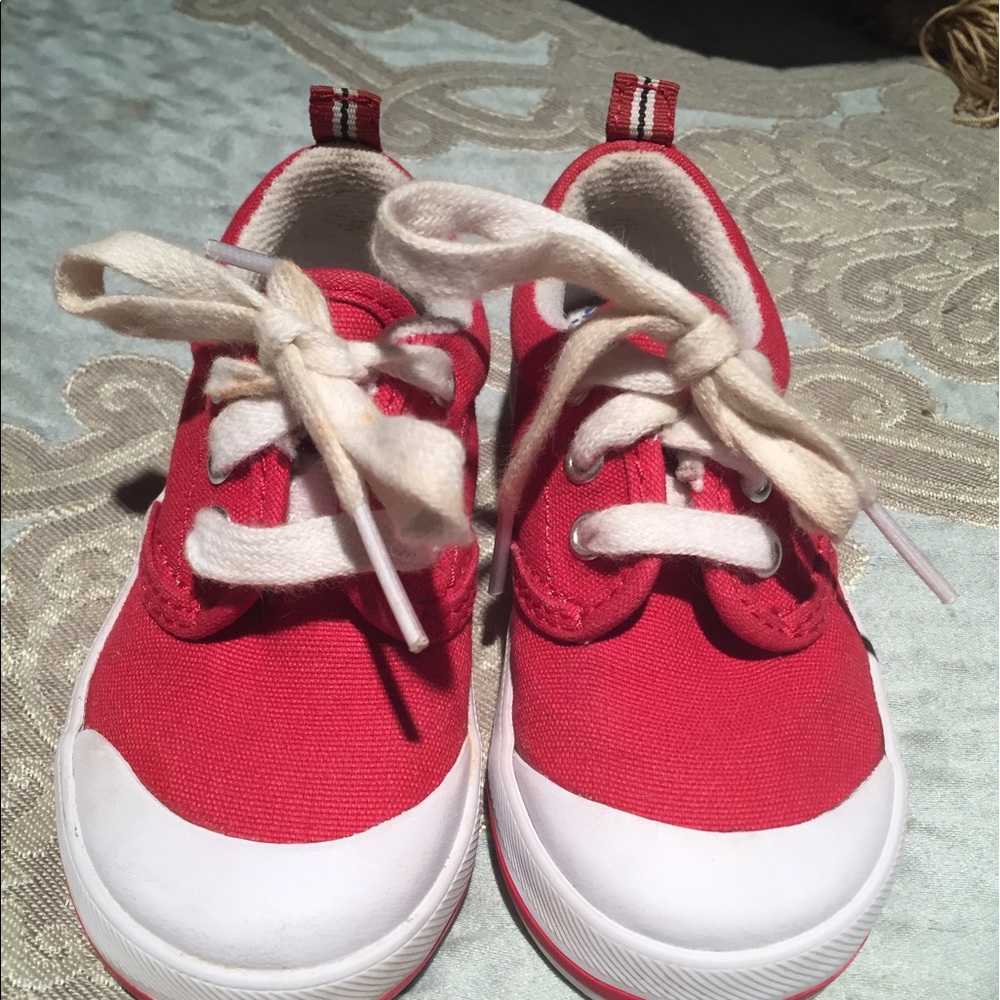 Baby Red Keds Shoes