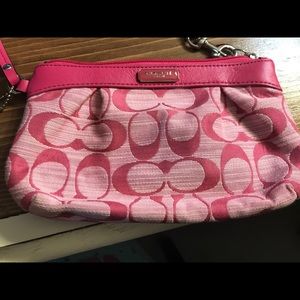Small Coach Wristlet