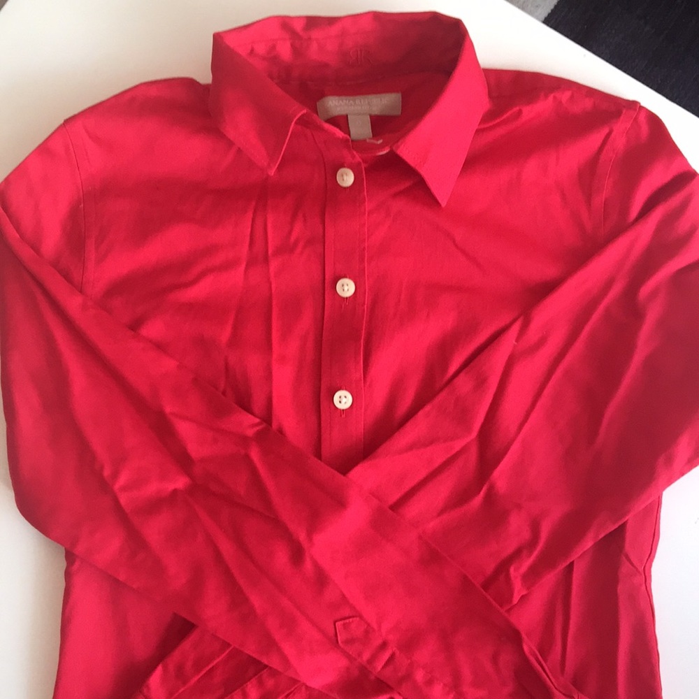Red Banana Republic Button Down