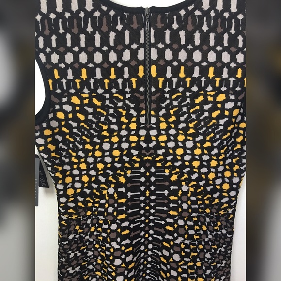 ✨SOLD✨NIC+ZOE Textural dots Knit dress (L) NWT - Picture 4 of 6