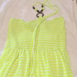 Neon yellow sundress