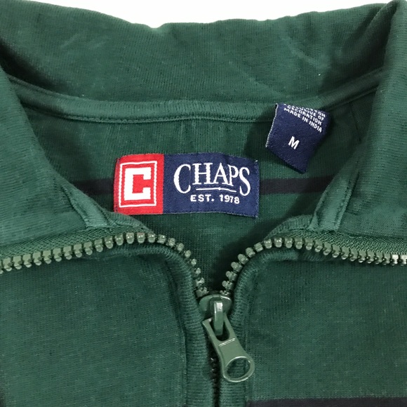 Chaps half Zip Sweat Shirt Medium Bundle - Picture 4 of 8