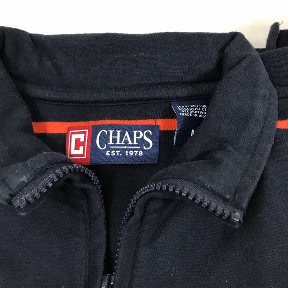 Chaps half Zip Sweat Shirt Medium Bundle - Picture 5 of 8