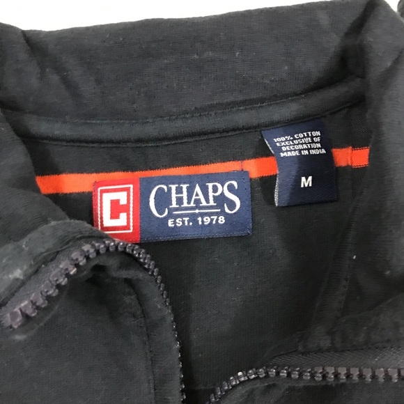 Chaps half Zip Sweat Shirt Medium Bundle - Picture 6 of 8