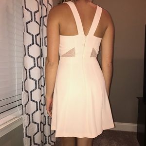 BCBG pale pink dress