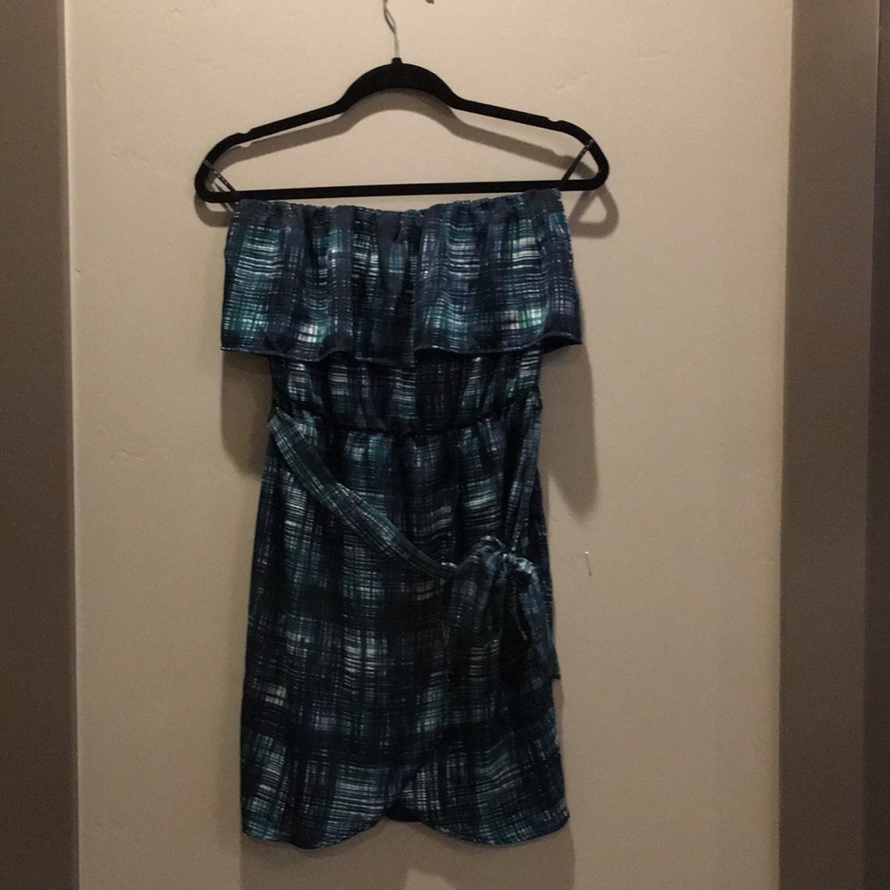 Glam Strapless Mini Dress
