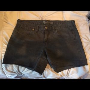 Madewell shorts in black