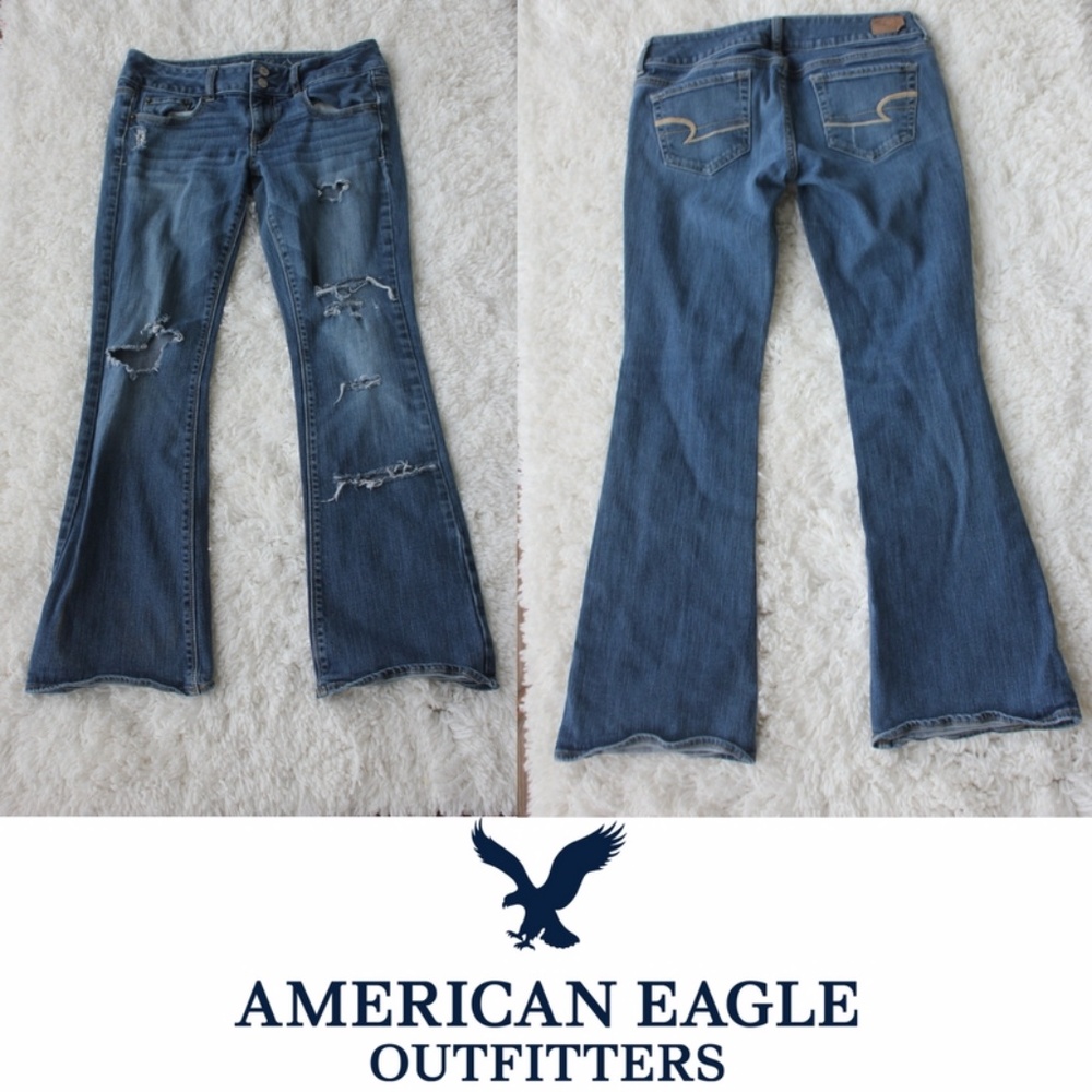 American Eagle Jeans stretch 4 flare bell bottom