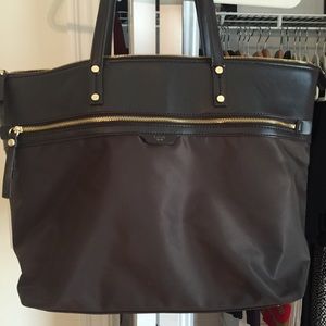 New York Brown Tutilo bag with zipper