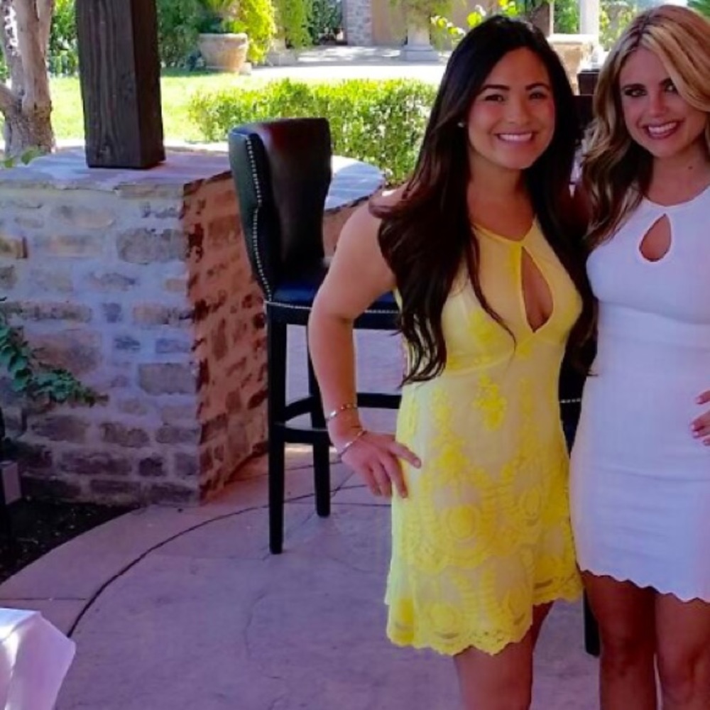 Yellow dress