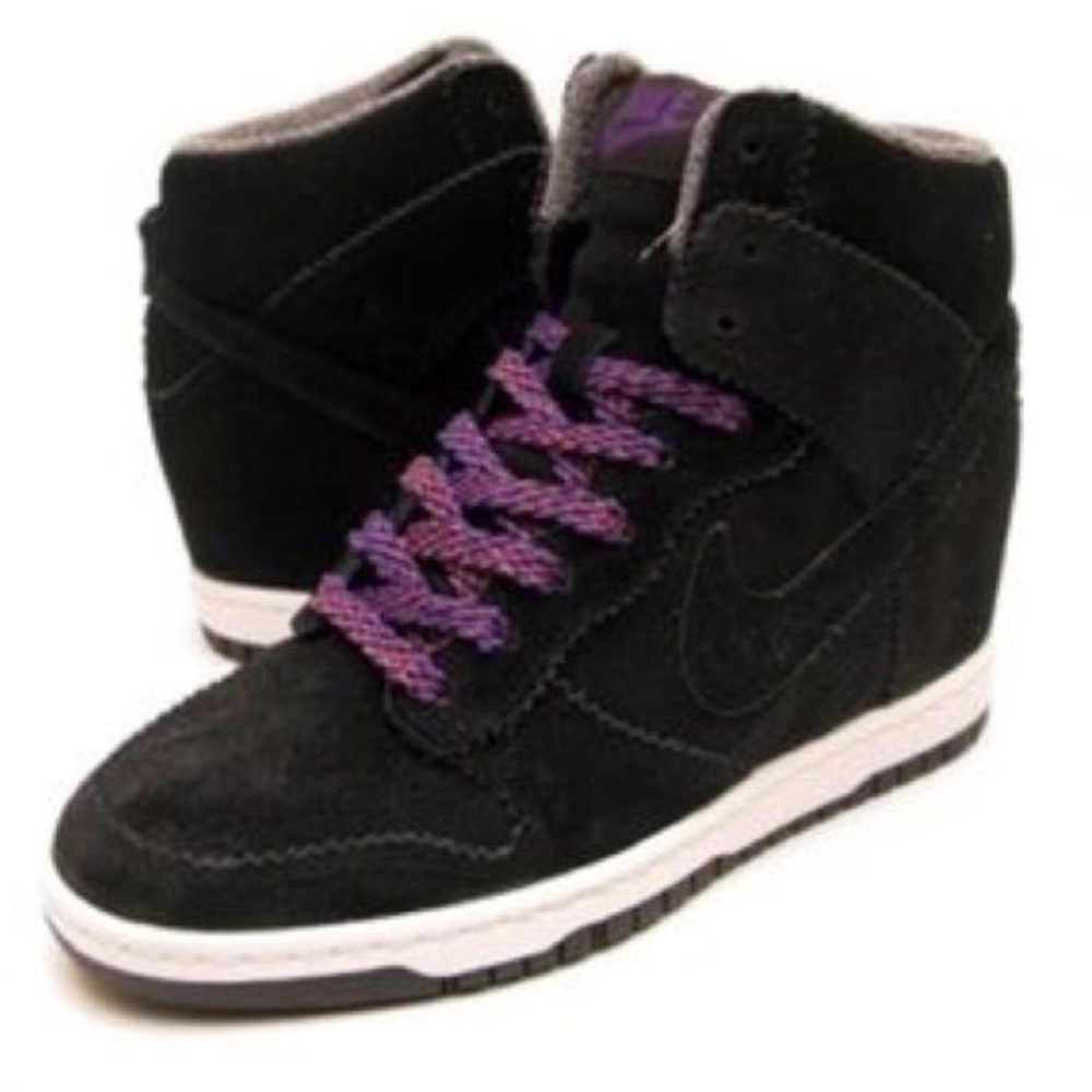 Nike Sky Hi Suede Wedges
