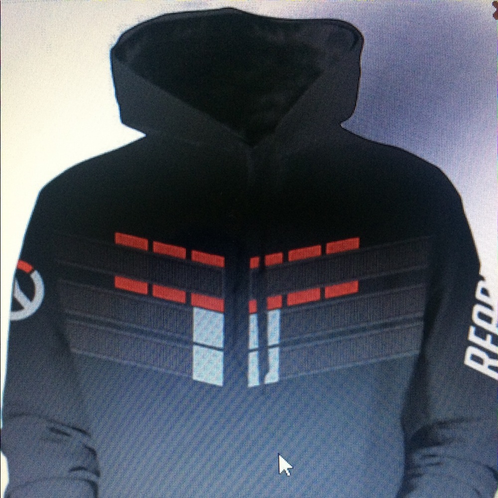 A casual hoodie jacket