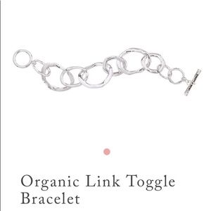Chloe+Isabel Organic Link Toggle Bracelet