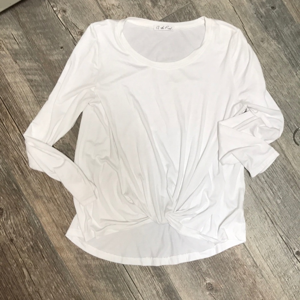 Anthropologie On The Road Agency Twist Top