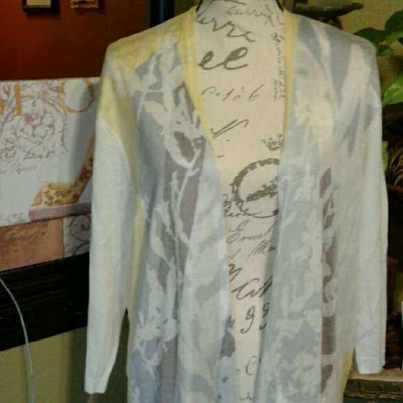 Coldwater Creek Sweaters - Cardigan  elbow length  sweater