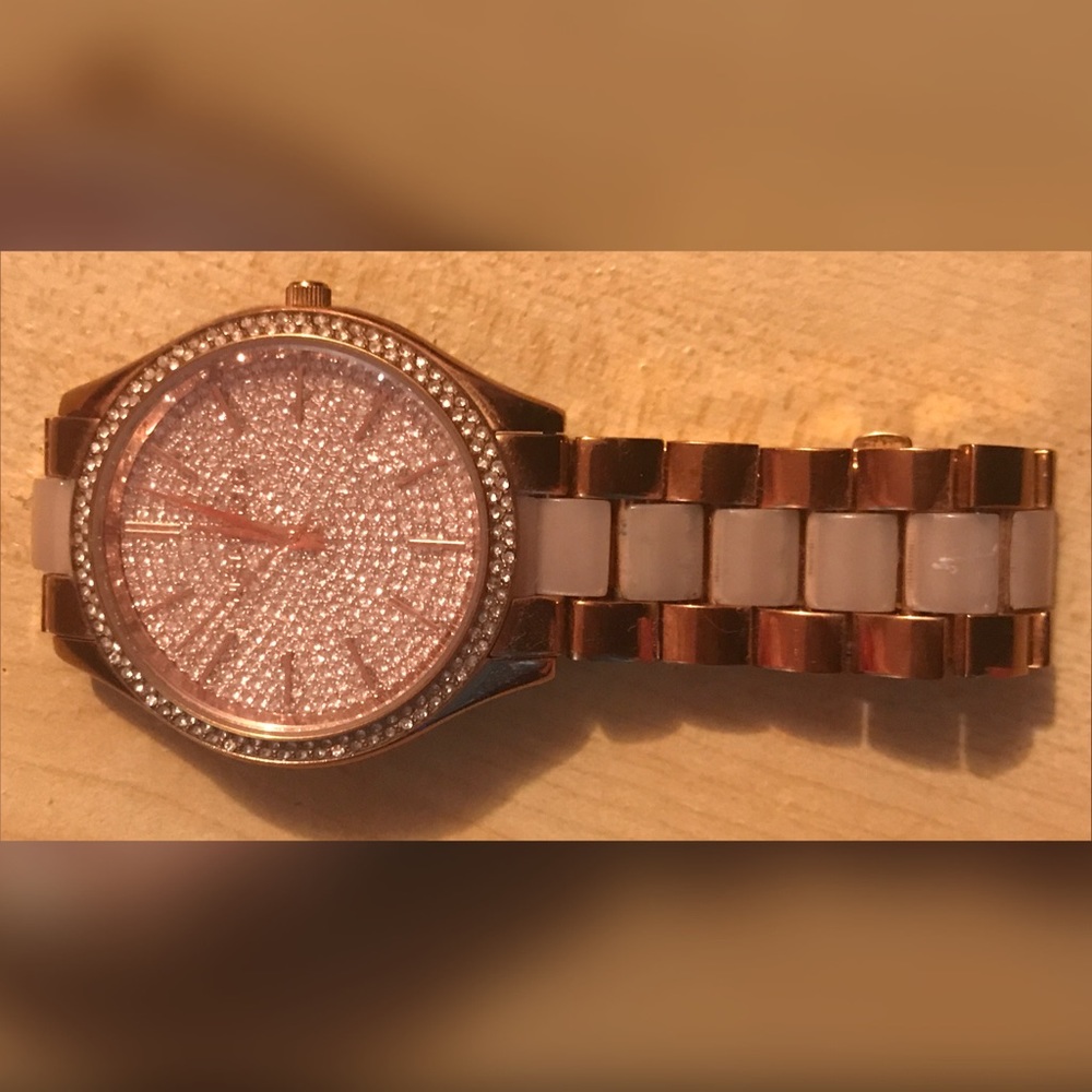 Authentic Rose Gold Michael Kors Watch