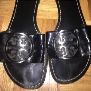 Black Tory Burch sandals