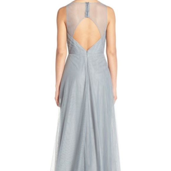 MONIQUE LHUILLIER FLOOR LENGTH DRESS - Picture 2 of 4