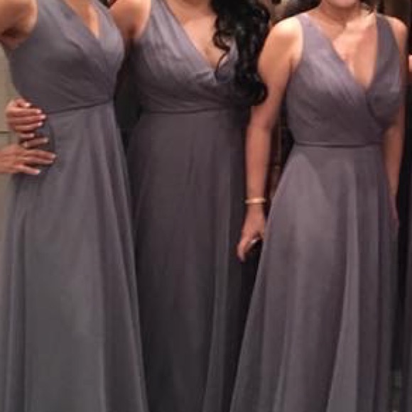 MONIQUE LHUILLIER FLOOR LENGTH DRESS - Picture 4 of 4