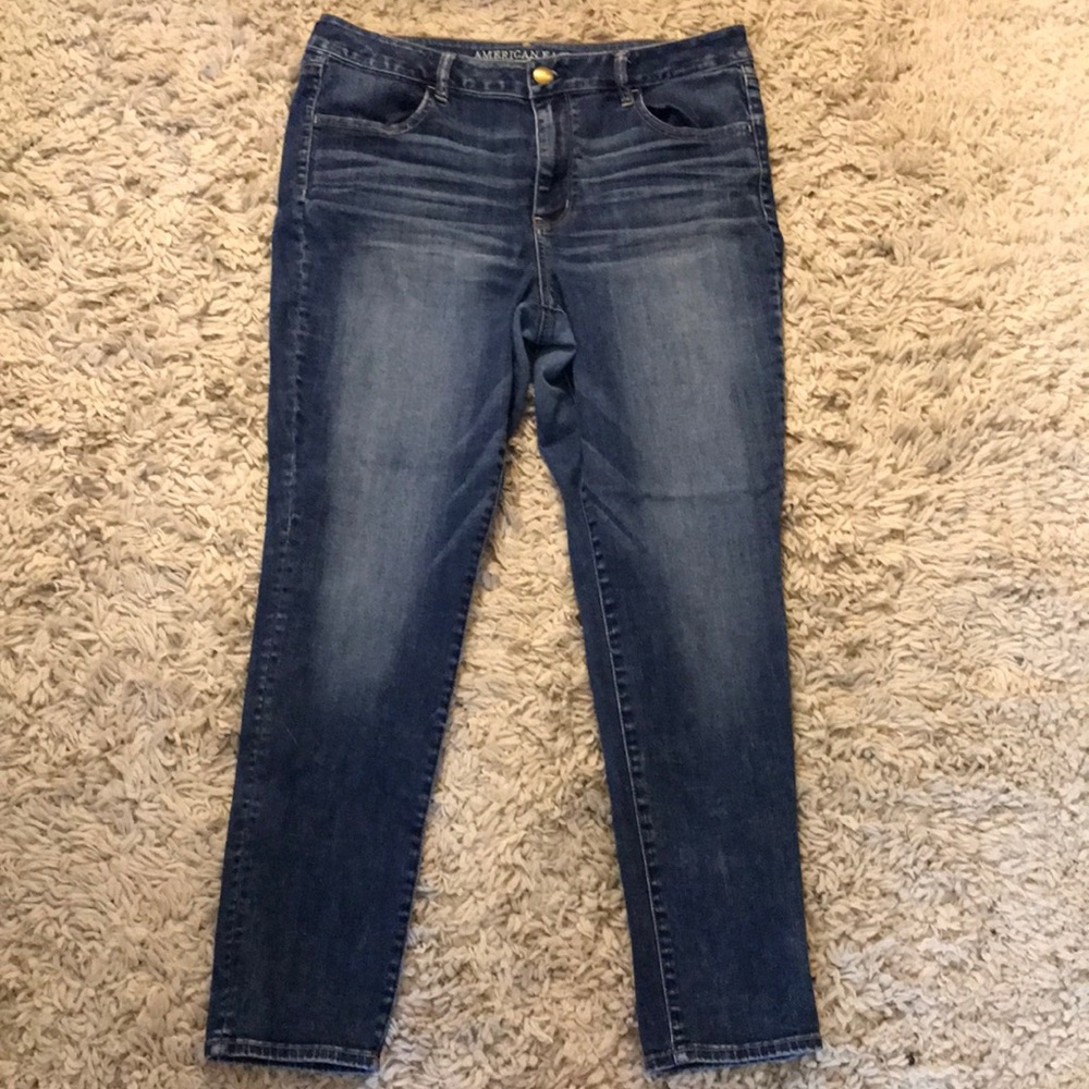 American Eagle High Rise Skinny Jeans