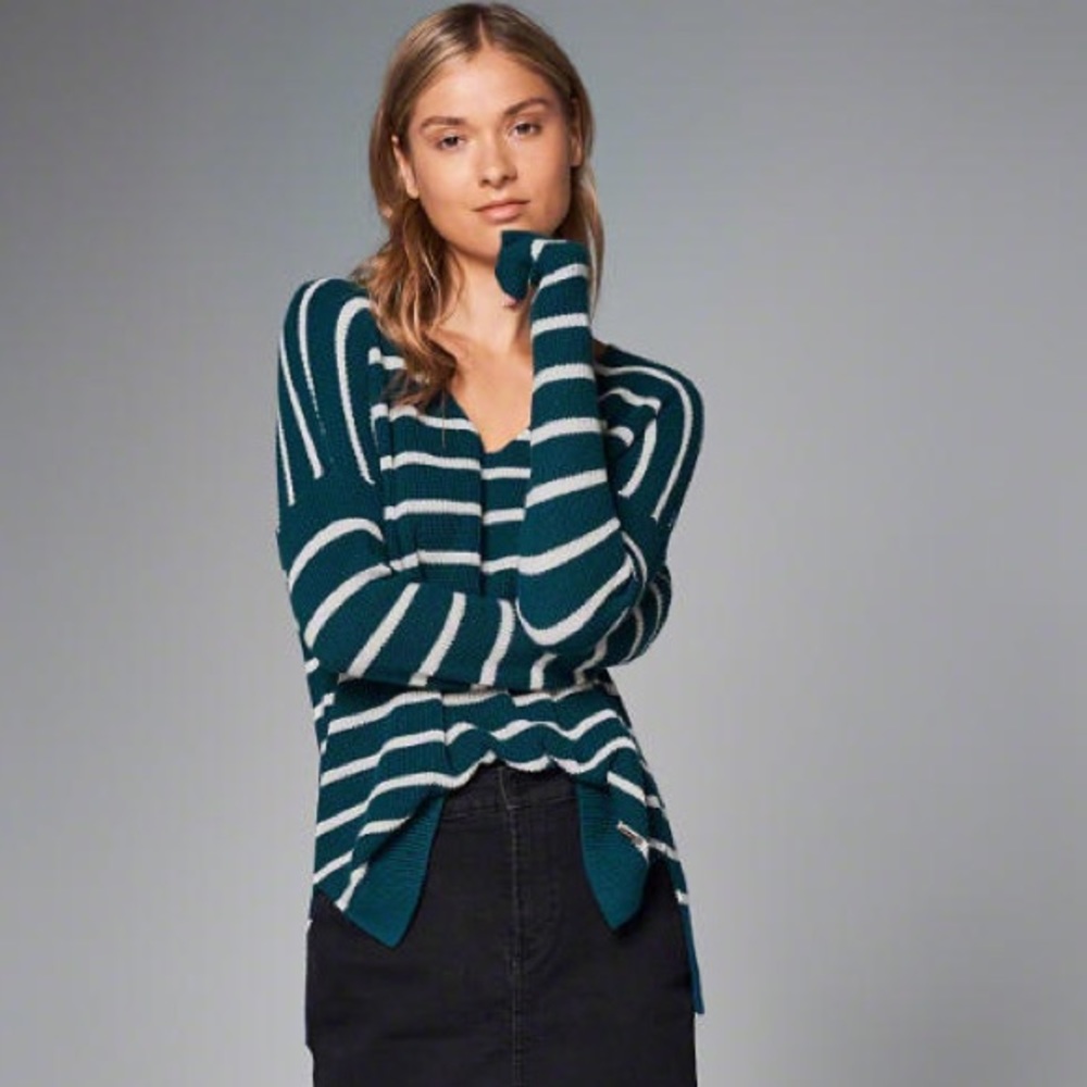 😍SALE! NWT Abercrombie & Fitch Ribbed Sweater
