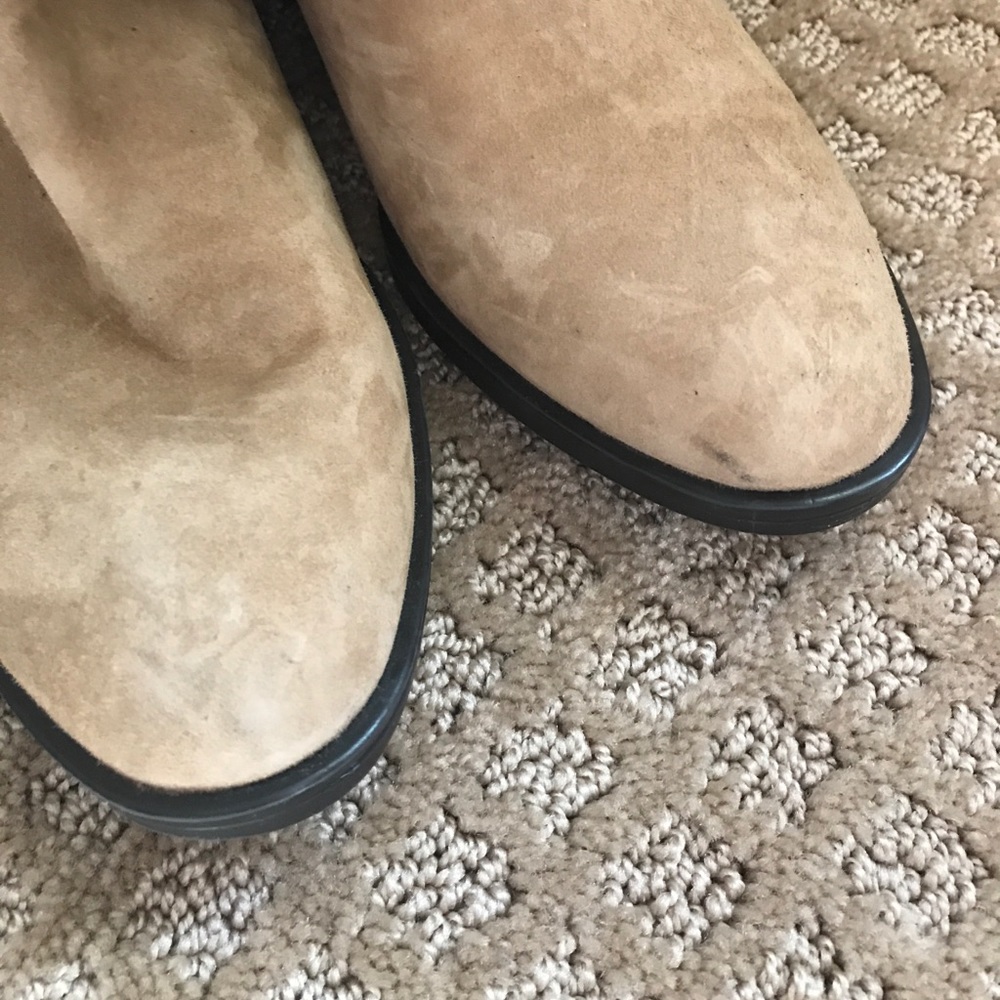 Sam Edelman Pedra Fringe Boot tan suede pull on - Picture 7 of 8