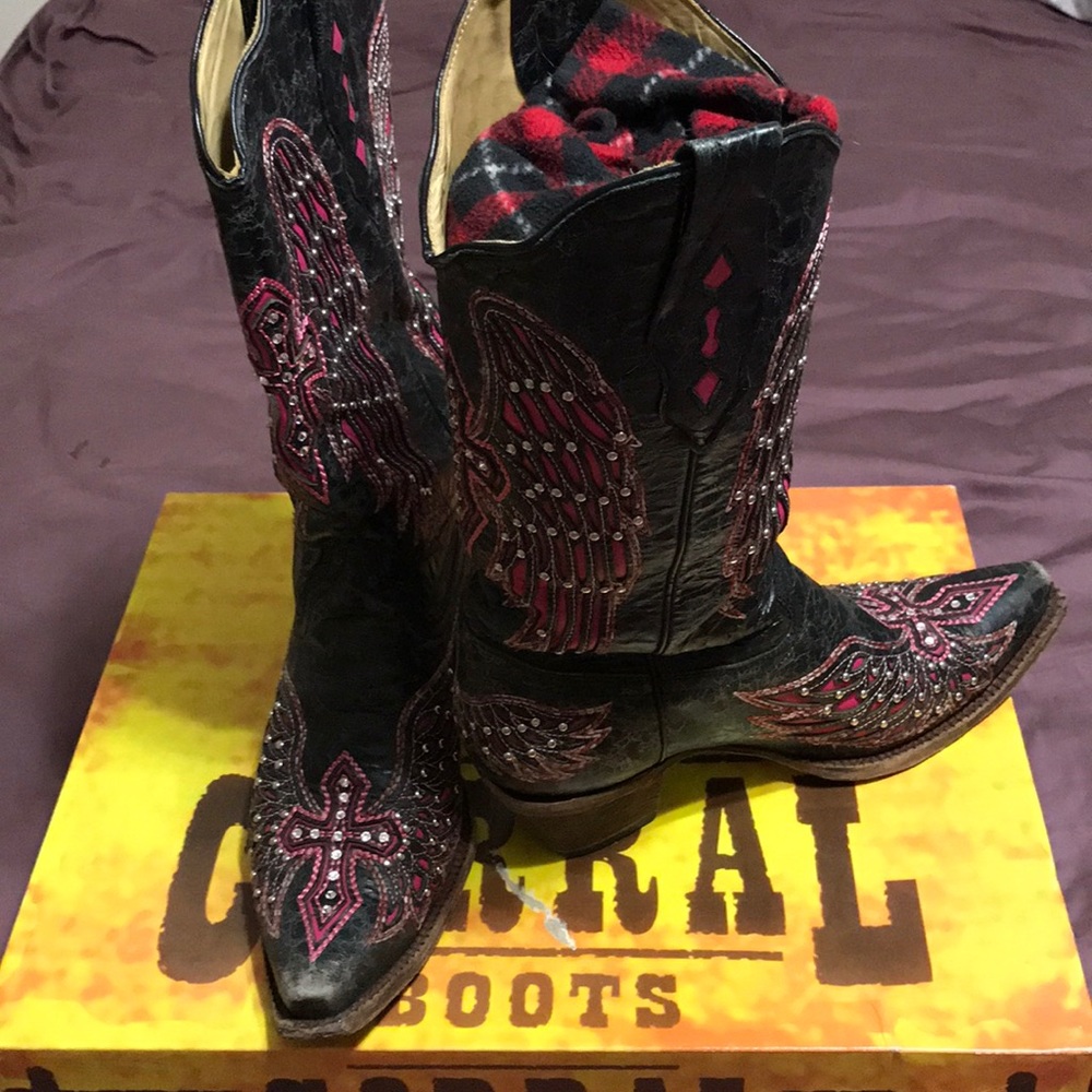 Corral Rhinestone Cowboy boots - Picture 4 of 7