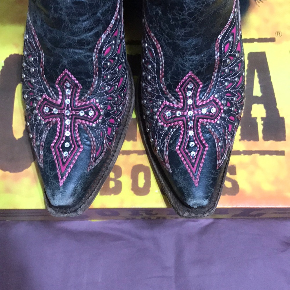 Corral Rhinestone Cowboy boots - Picture 5 of 7