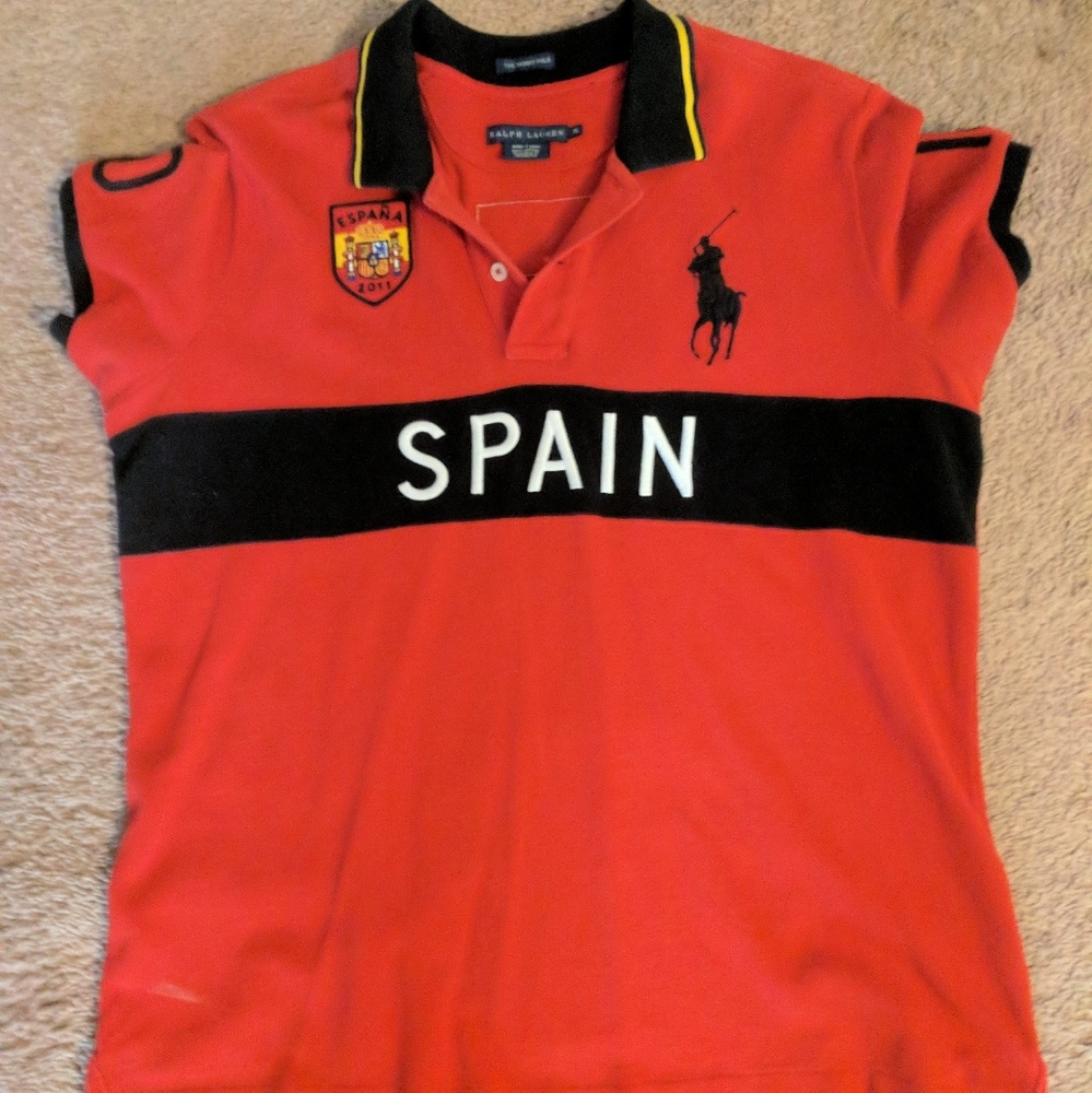 Ralph Lauren polo Olympic Spain