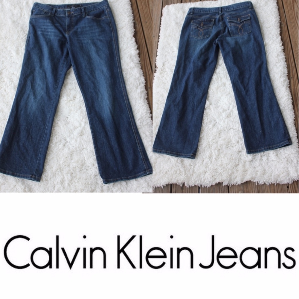 Calvin Klein JEans 14 lean boot dark wash