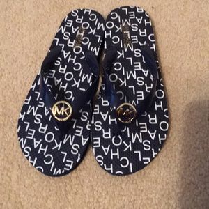 Michael Kors Jet Set flip flops