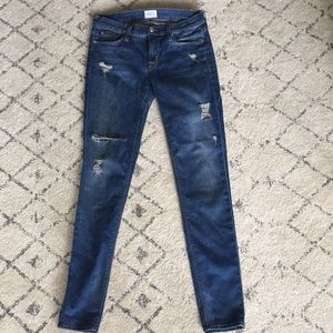 Hudson Distressed Skinnies