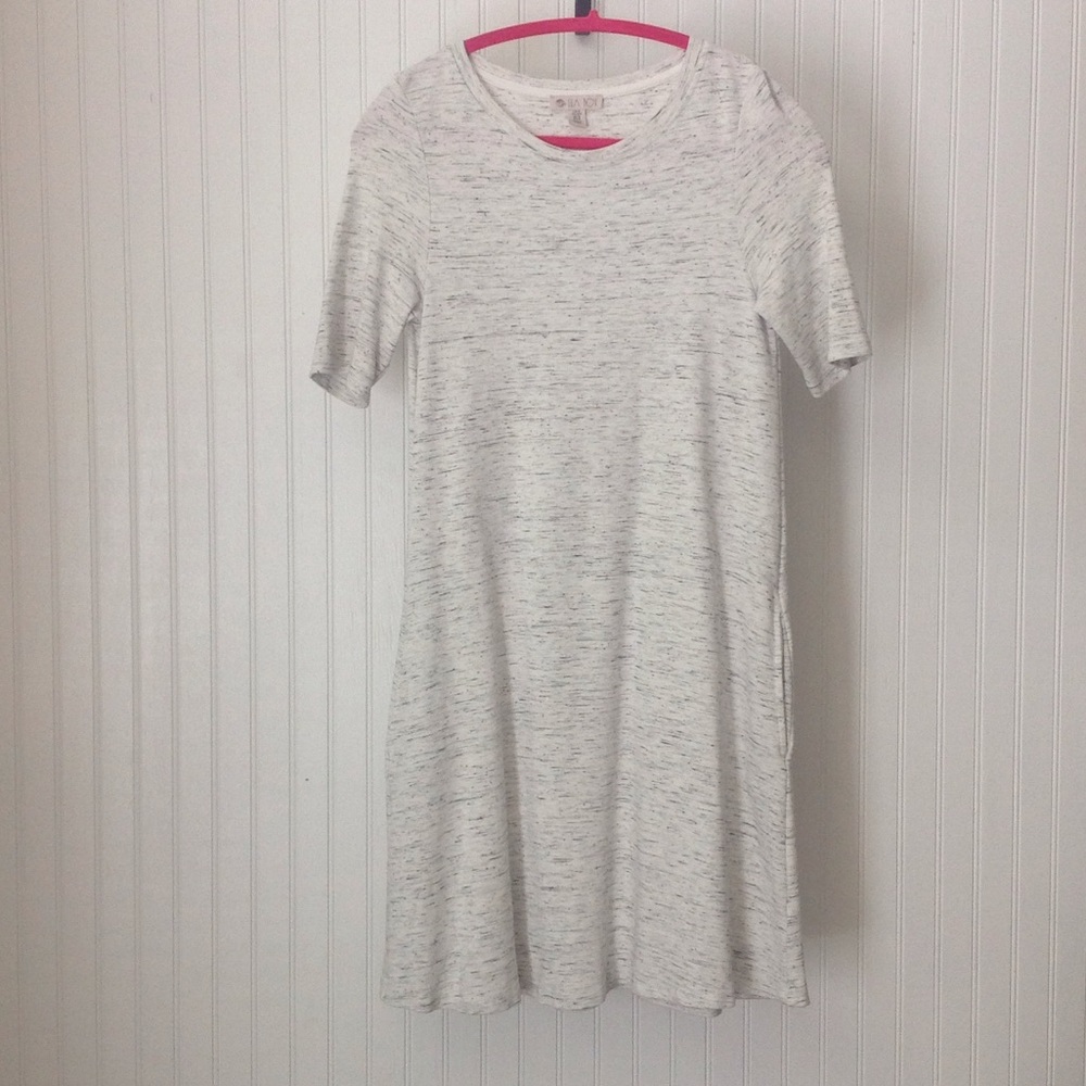 Black and white dress