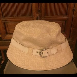 Coach rain hat
