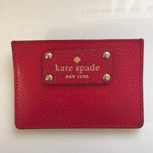 Kate Spade Leather Card Case
