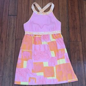 Pink, Orange & Yellow Lilly Pulitzer Sun Dress