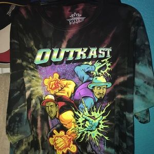 Forever 21 outkast type dye t shirt