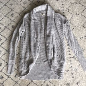 Gray Circle Cardigan