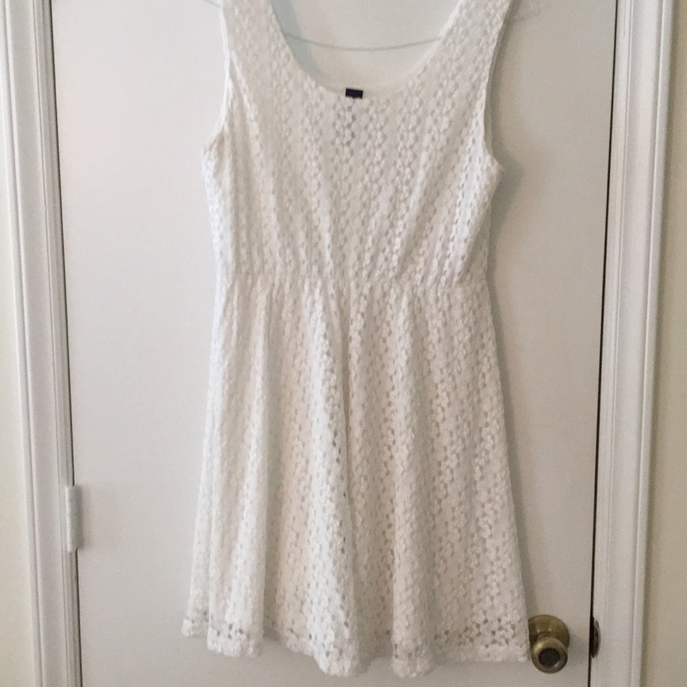 Francescas White Lace Dress
