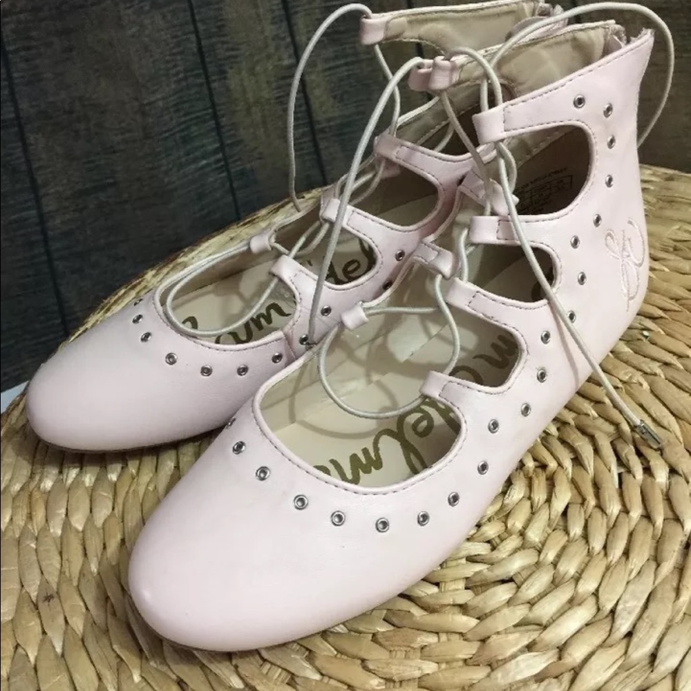 NEW Sam Edelman BIG Girls Flat shoe Rose Pink