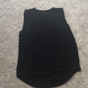 Lululemon Black Brunswick muscle tank