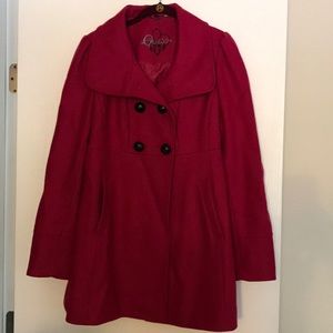 GUESS pink 🎀 wool pea coat