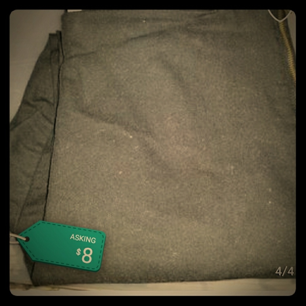 H&M pants with zipper on the side