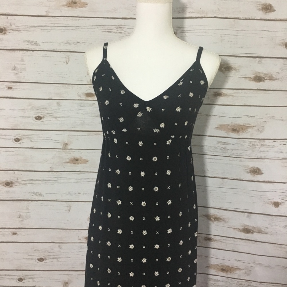 Very Cute Bohemian Black Maxi Dress