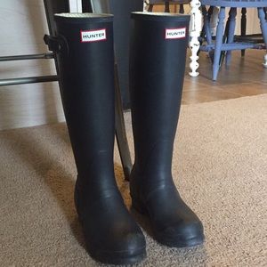 Hunter original tall rain boots